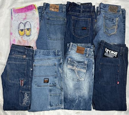 Hip-hop jeans 25 pieces Southpole, Rocawear, Cipo & Baxx, Big Star