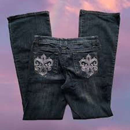 Classic Embroided Pocket Jeans