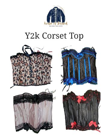 Y2k Fairycore Corset tops