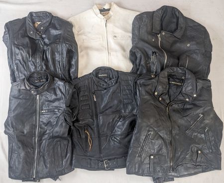 Branded Harley Davidson Leather Jackets -----6 Pcs