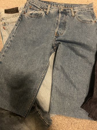 Melange de jorts en denim 25%