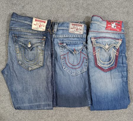 HD086 Men's True Religion Jeans - 9 pcs