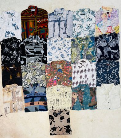 Chemises hawaïennes pour hommes