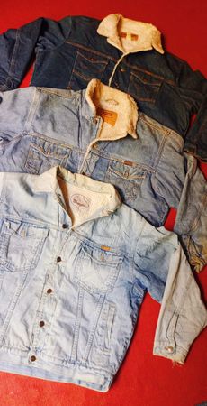 Mix branded denim jackets