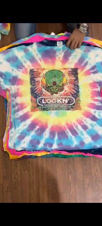 Tie dye T-shirt 87 pcs