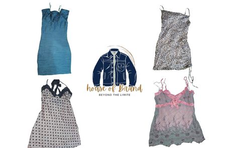 Y2k and modern elagance style of slip dresses