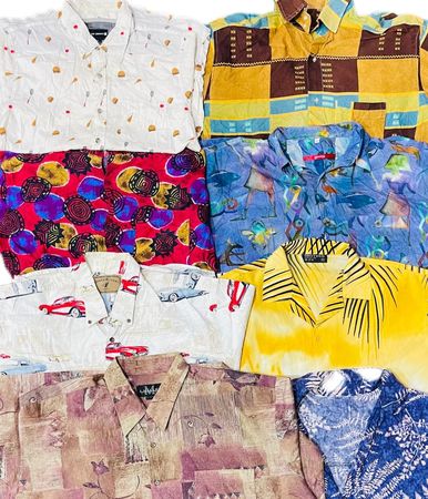 Hawaiian shirts 20 pcs