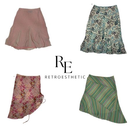 Y2K Soft Girl Summer Skirts (SR-483)