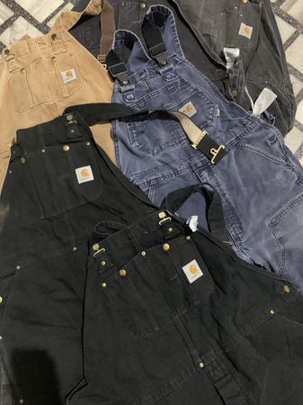 Salopettes et pantalons Carhartt à genoux doubles