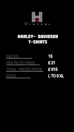 Harley Davidson T-Shirts