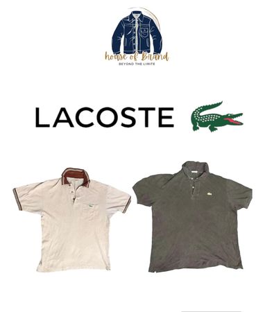 100 pieces of Lacoste tshirts