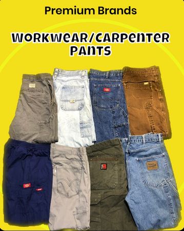 Top Brands Workwear Pants including Carhartt Dickies Wrangler and other top brands