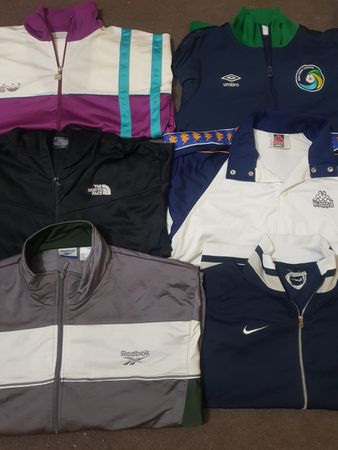 Branded track jackets