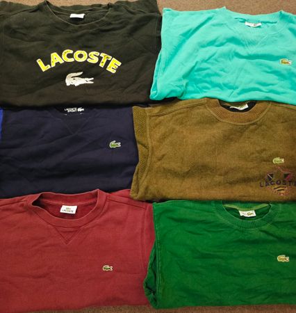 Lacoste sweat shirts