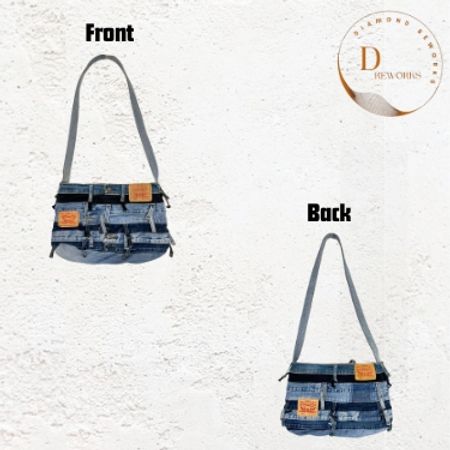 Bolsa Loopy com Cinto Upcycled Levi's DR12 SS24