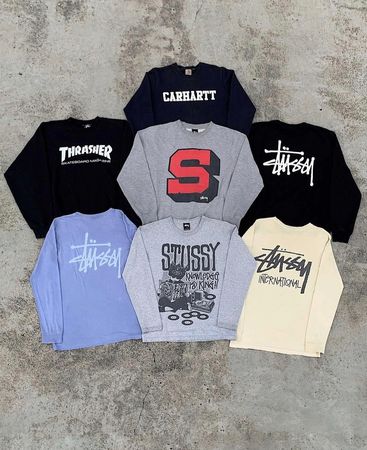 Hype streetwear bundle (Stussy, Evisu, Essential, Chrome Hearts, Bape, CDG etc)