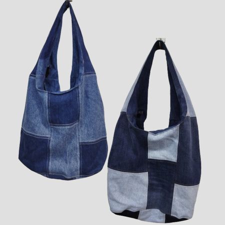 SS25 Reworked / Upcycled Denim Hobo Bags