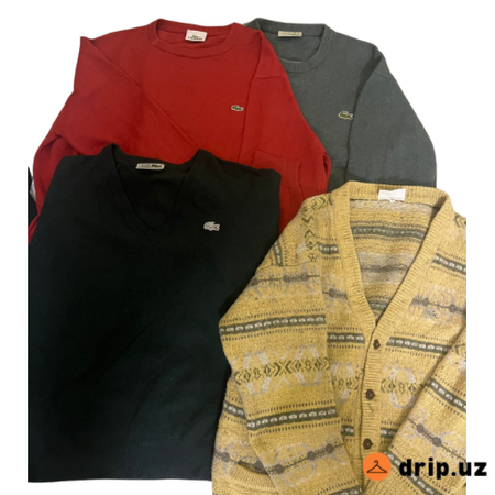 Ensemble d'hiver de pulls/cardigans Lacoste