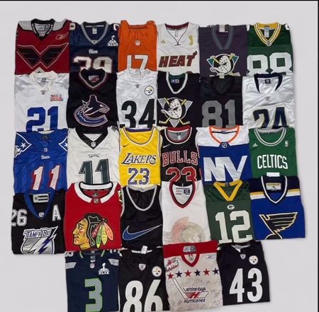 MAILLOTS NFL/NHL/NBA