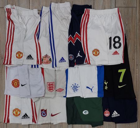 Shorts de football de marque - 15 pièces