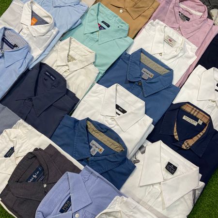 Branded Shirts -30 pcs Including Carhartt Burberry Polo Armani Boss and others