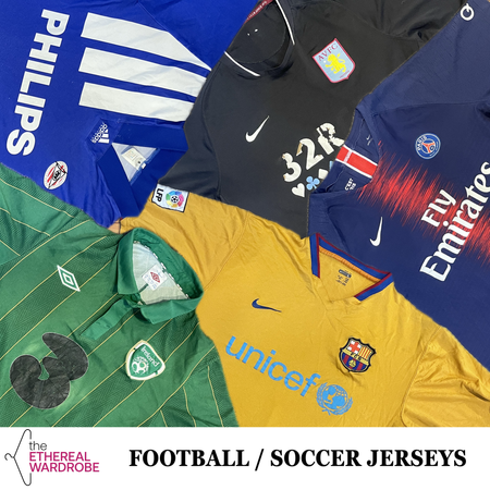 Maillots de football / soccer des clubs et des équipes nationales