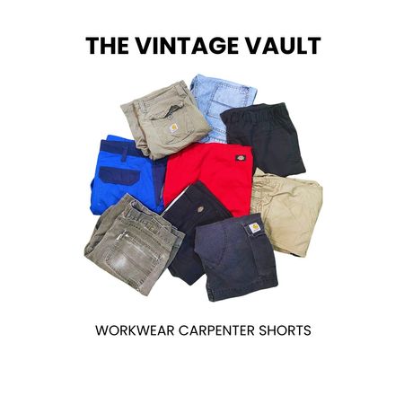 Marken Arbeitskleidung Zimmermannshorts - 50 Stück inklusive Carhartt und Dickies und andere