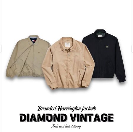 Branded Harrington Jacket