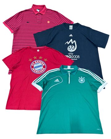 Football related tees and polos