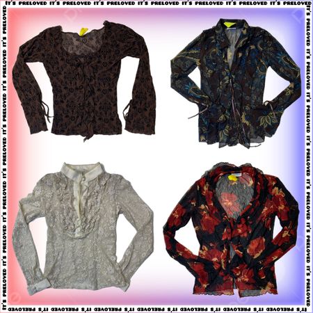 Special Price $5 Ruffle Y2K Tops (SS-495)