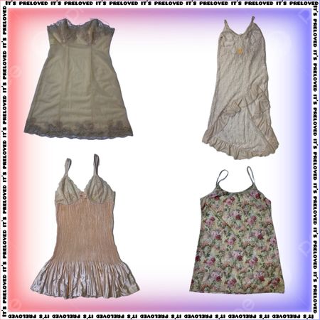 Whimsical Euro: Delicate Slip Dresses (SS-503)