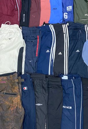 Branded Track Pants -60 pcs including The north face Nike Adidas and others