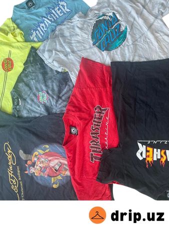 Streetwear Tees - Santa Cruz, Thrasher, Ed Hardy and more!