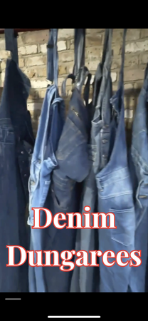 Denim Dungarees