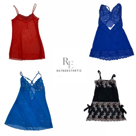 Y2K Lace Dress (SR-575)