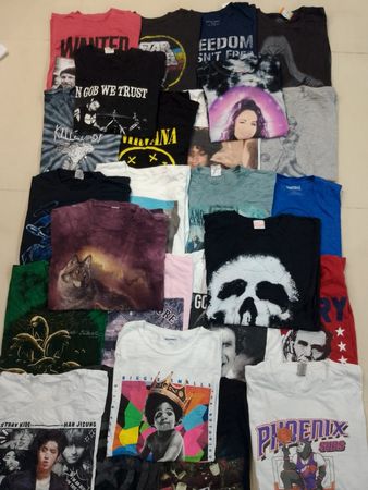 T-shirts vintage imprimés