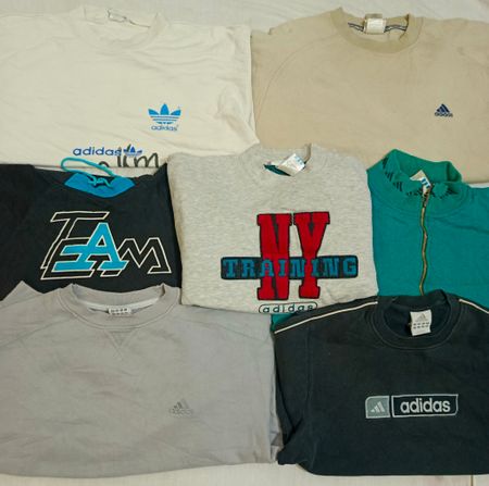 Vintage adidas sweat shirts and hoodies