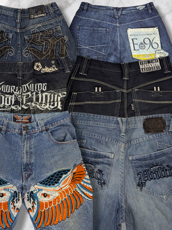 Y2K Baggy Hiphop Jeans 20 Pcs