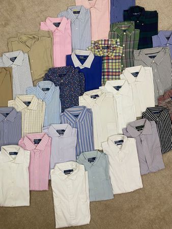 #VV316 Ralph Lauren Chemises de base 30 PCS