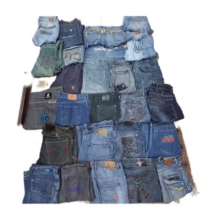 Jeans baggy et de créateur pour hommes 25 pcs (P9)
