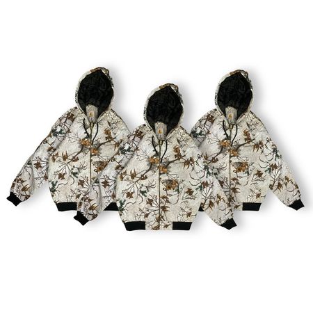 Reworrk Style  Canvas Camo Jacket