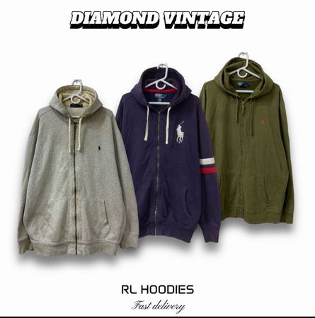 Polo Ralph Lauren Full Zip Hoodie oversize