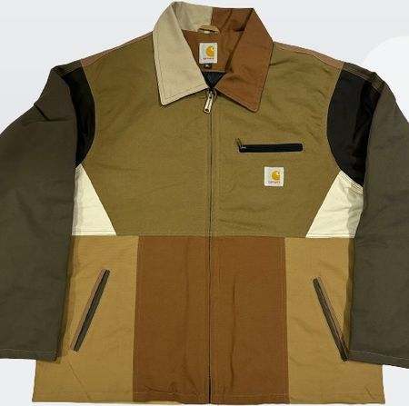 Rework style Carhartt Patchwork detroit Jackets | Vintage