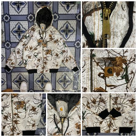 Reworked Carhartt Camou Style Jacket