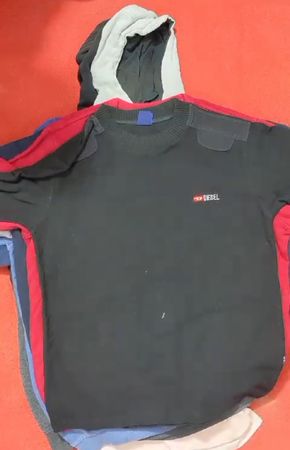 Felpe con logo misto