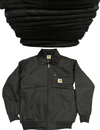 Carhartt Rework style black jackets
