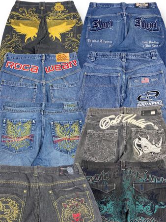 Y2K HipHop Baggy Jeans