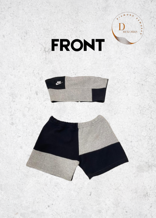 DR18 リワークド ブランド トップおよびボトムセット SS24