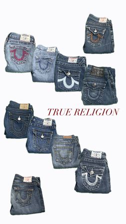 True Religion Jeans 10 Pieces Made in Usa