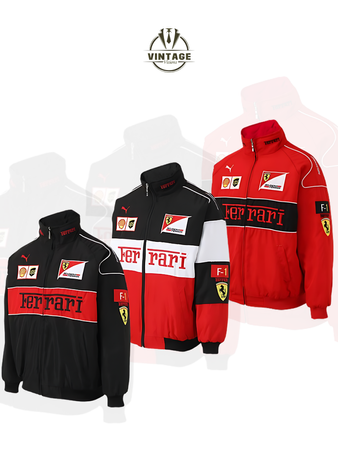 Veste de course Ferrari en gros reconditionnée - Toutes les couleurs 100 pièces